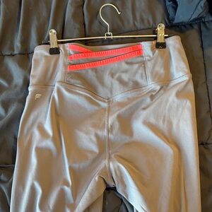 Girls' Fabletic Leggings with Pink Accent on back